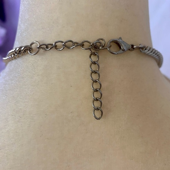 Vintage Beaded Jeweled Pendant Necklace - Picture 3 of 4